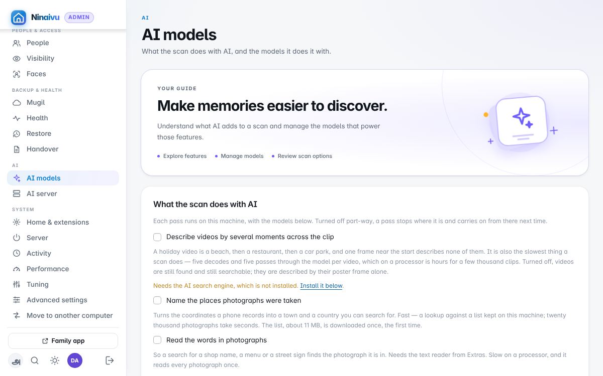 AI models